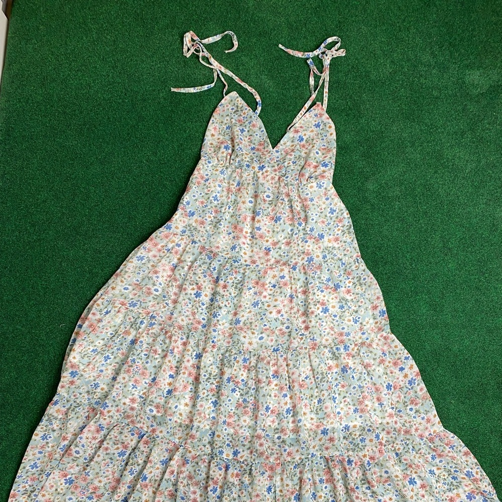 Floral maxi dress